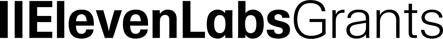 ElevenLabs Startup Grant